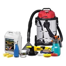Kit Profissional Limpa A Seco Sofá Extratora E Politriz 127v