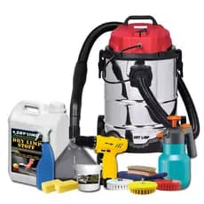 Kit Profissional Para Lavagem A Seco De Sofá Com Extratora Hibrida 1400w