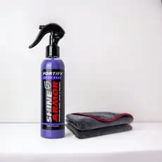 Kit Fortify Shine Armor, Importado Dos Eua, Lava, Encera E Sela A Pintura Do Carro Sem Agua