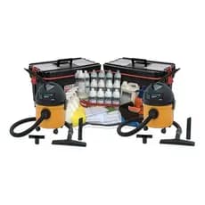 Kit 500 Lavagens Completo Para Carro +2 Aspirador + 2 Maleta