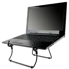 Suporte para Notebook/Tablet Muitas Opções Inclinação e Elevação Frontal Regulável NR17 Reliza Steel