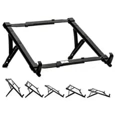 Suporte para Notebook 4 Formas de Montagem Múltiplas Opções de Inclinação NR17 Reliza Steel