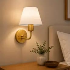 Arandela Vintage Charm Retrô bivolt para Quarto Sala Corredores Abajur Decorativo bivolt