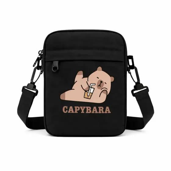 Bolsa Transversal Shoulder Bag Pochete Capivara