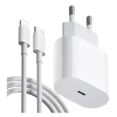 Carregador para Iphone Turbo 20W Cabo 1 Metro iPhone 11 Pro Max, 12 Pro Max,13 iPhone 14 pro