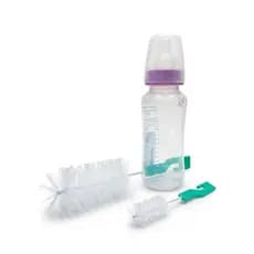 Kit Mamadeira 240ML Bebê + Escova Inclusa