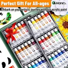 Kit Tinta Acrílica Pintura Cores À Prova D'água