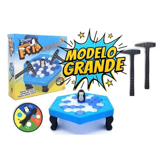 Pinguim Quebra Gelo Numa Fria Jogo Brinquedo Criança Presente