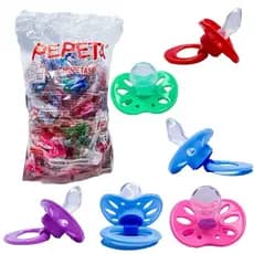 Chupeta Bico de Silicone Anatômico Ortodôntico Ventilada Premium - KIT chupetas Bebê Menina Menino