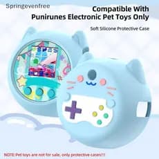 Spe 1 Pçs Anti-Queda Capa De Pele Macia Com Cordão Silicone Protetora Para Punirunes Virtual Eletrônico Animais De Estim