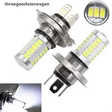Lâmpada LED H4 Farol De Carro 33 SMD 5630 5730 De Nevoeiro Automóvel
