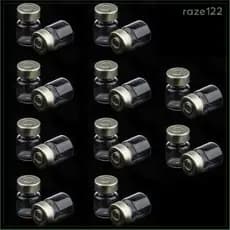 [Raze122] Recipiente Líquido Para Frasco Selado De Vidro Estéril Vazio De 20 Unidades-Transparente , 10ml 3ml