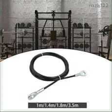 [Raze122] Cabo De Polia De Fitness Acessório Para Máquina De Treino Fio De Aço Corda LAT Equipamento Portátil De Treinam