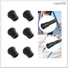 [Raze122] Tampa De Extremidade Para Vara De Pesca , Leve , Adulto , Durável , Iniciantes , Diâmetro Interno 20.5 Mm