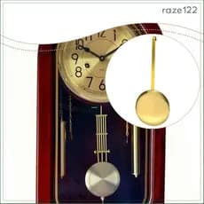 [Raze122] Kit De Mecanismo De Alumínio De Alto Desempenho De Movimento De Relógio De Pêndulo Silencioso Para Projetos De