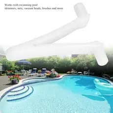 [Fineblue] Clipes Para Poste De Piscina Clipe Borboleta Branca Substituição De Plástico Acessórios De Limpeza Manutenção