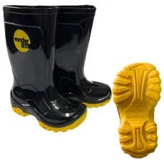 Bota Infantil Impermeável Galocha Borracha Pvc Vonder Kids Ca