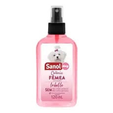 Colônia Spray Sanol Dog Femea Labelle 120 Ml