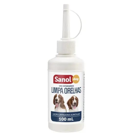 Limpa Orelhas Sanol Dog 100ml