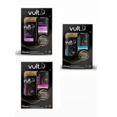 Kit Vult Shampoo 200ml + Condicionador 200ml liso profundo reconstrução ou hidratação