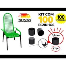 Pé De Cadeira externo PONTEIRA Para Cadeira De Área - ENVIO FULL