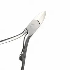 Alicate Unha Profissional Inox Premium Corte Curvado Manicure Pedicure Afiado