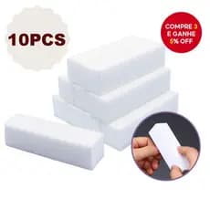 Kit 10 Polidor Bloco Unhas Profissional Manicure Pedicure Polimento Esponja Acessórios