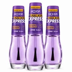 Base Reparadora Cola Unhas Mohda Express Fixação Rápida Nail Bond 8,5ml Manicure Pedicure