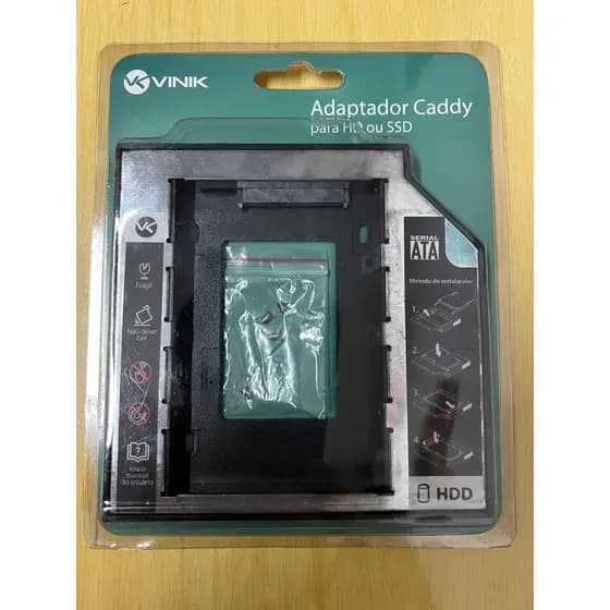 Adaptador Caddy para HD/SSD de 12.7mm Vinik