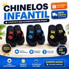 Chinelo Sandália de dedo menino infantil juvenil macia antiderrapante barata na promoção