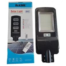 Luminária Solar E Refletor Led 150 W Com Sensor Ip67 Rixme Liquidação saldao Oferta