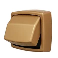 Acabamento para Válvula de Descarga Dourado Crie Construa