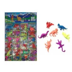 Kit 24 Dinossauro Aumenta Crese Na Água Cores P/lembrancinha