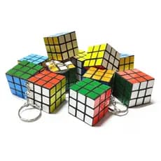 Kit 60 / 120 Chaveiro MINI Cubo Magico 3cm Para Lembrancinha festa brinde
