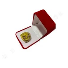 Anel Masculino Dedeira Banhada a Ouro 18K Alta Qualidade Com Nota fiscal Todas as Numeração