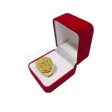 Anel Masculino Banhado a Ouro 18K Dedeira Masculino Banhado Todas as Numeração Envio Imediato