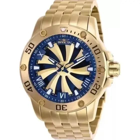 Relógio Masculino Speedway Turbine 25851 Gold 18k