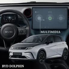 Película Multimídia BYD Dolphin Transparente Hydrogel Proteção HD Premium Anti Riscos
