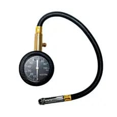 Calibrador De Pressão Tipo Relógio Para Pneus 10 A 100 Psi