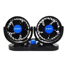 Ventilador Automotivo 12V BMAX Carro Caminhão Van 2 Velocidades Baixo Ruído