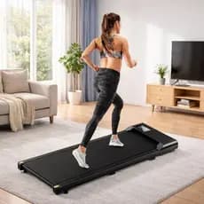 Esteira Elétrica Portátil Fitness Residencial Até 120 kg Velocidade 0-6km/h 127V