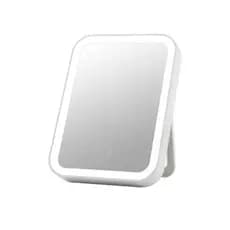 Espelho Maquiagem Com Touch E Borda Luz De Led Mesa Espelho Facial Portátil