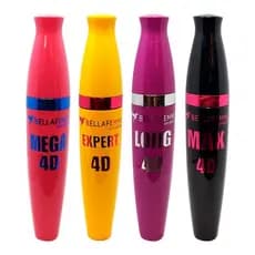 10 Rimel Máscara Cílios 4d Bella Femme Bf10009a Prova D´água