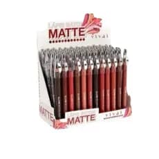 Lapis Batom Matte C/ Apontador 12 Unidades