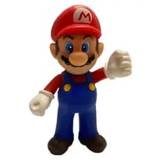 Boneco Super Mario Bros 12cm Vinil