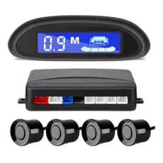 Sensor Ré Estacionamento 4 Sensores 22mm Universal  Para Carro Caminhão Tela Lcd Lançamento