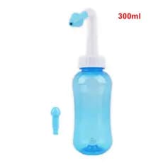 Lavador Nasal 300 ml Previne Rinite Sinusite Alergias em Crianças e Adultos.