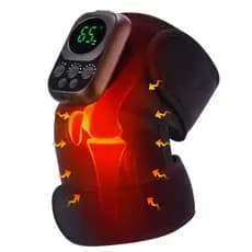 Massagem Joelho Fisioterapia Conjunta Vibração e Aquecimento Alívio da Dor Artrite, Cuidados com a Saúde.
