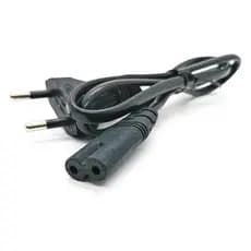 Cabo De Energia Bipolar Para PS3 PS4 Impressora TV Rádio 1,8 Metros