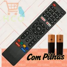 Controle Remoto Pra Tv Multilaser Tl020 Smart Tl024 42 E 43